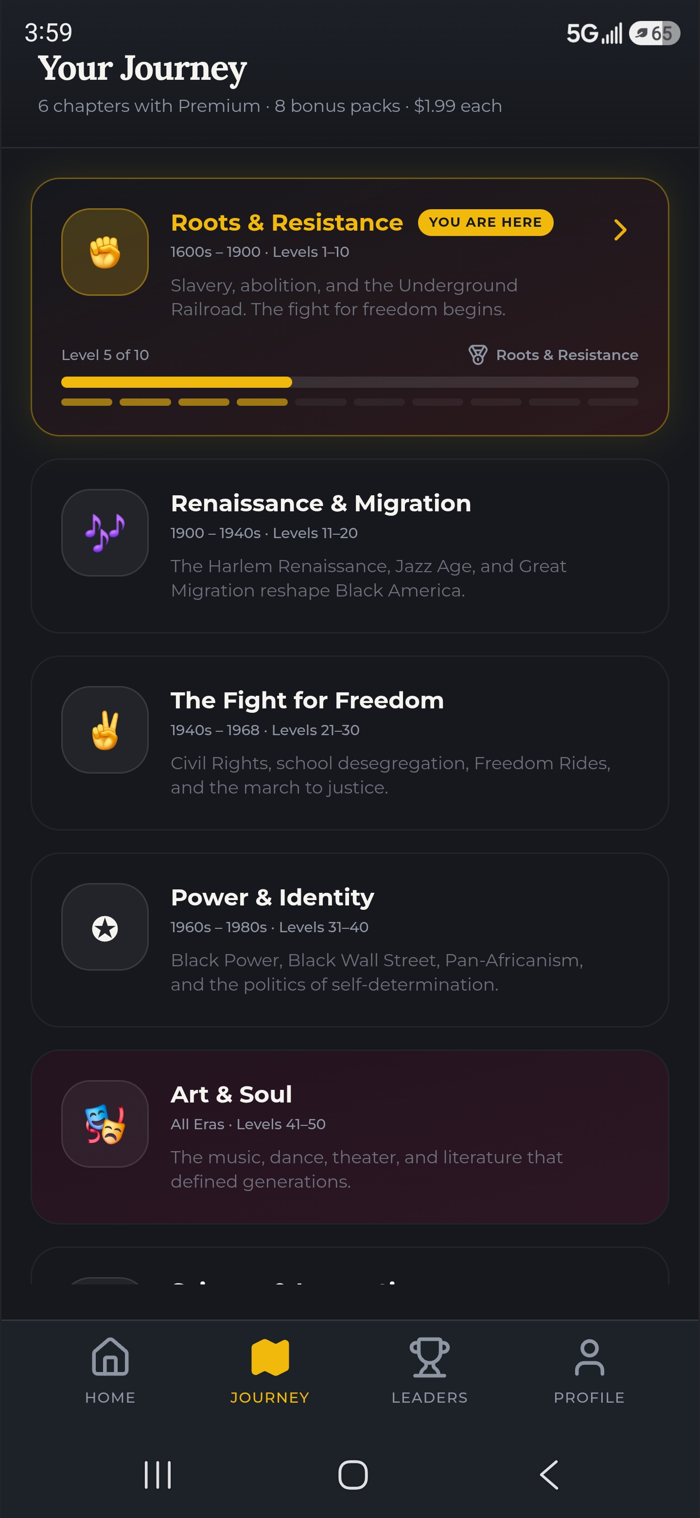 Journey map